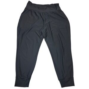 Old Navy Active Powersoft Elevate Leggings Go Dry Black Jogger Pants Womens‎ XXL